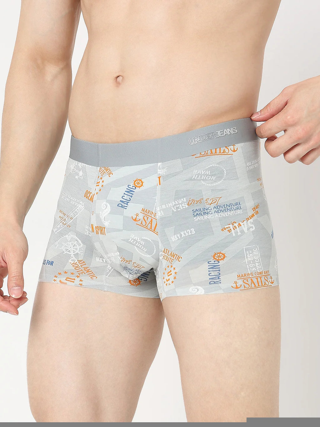 SPYKAR UNDERJEANS PTS102 REGULAR FIT ULTRASOFT PRINTED TRUNK