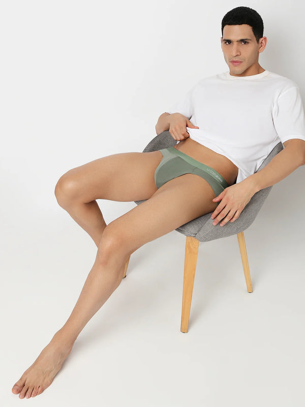 SPYKAR UNDERJEANS PBS101 REGULAR FIT ULTRASOFT V BRIEF