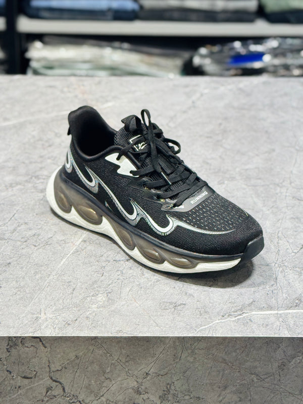 FA 8010 BLACK IMPOTED SPORTS SHOES