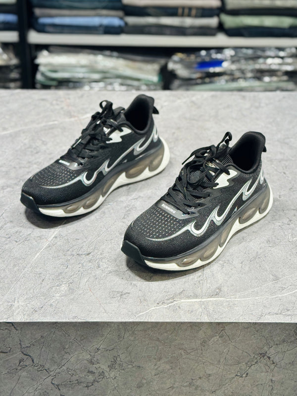 FA 8010 BLACK IMPOTED SPORTS SHOES