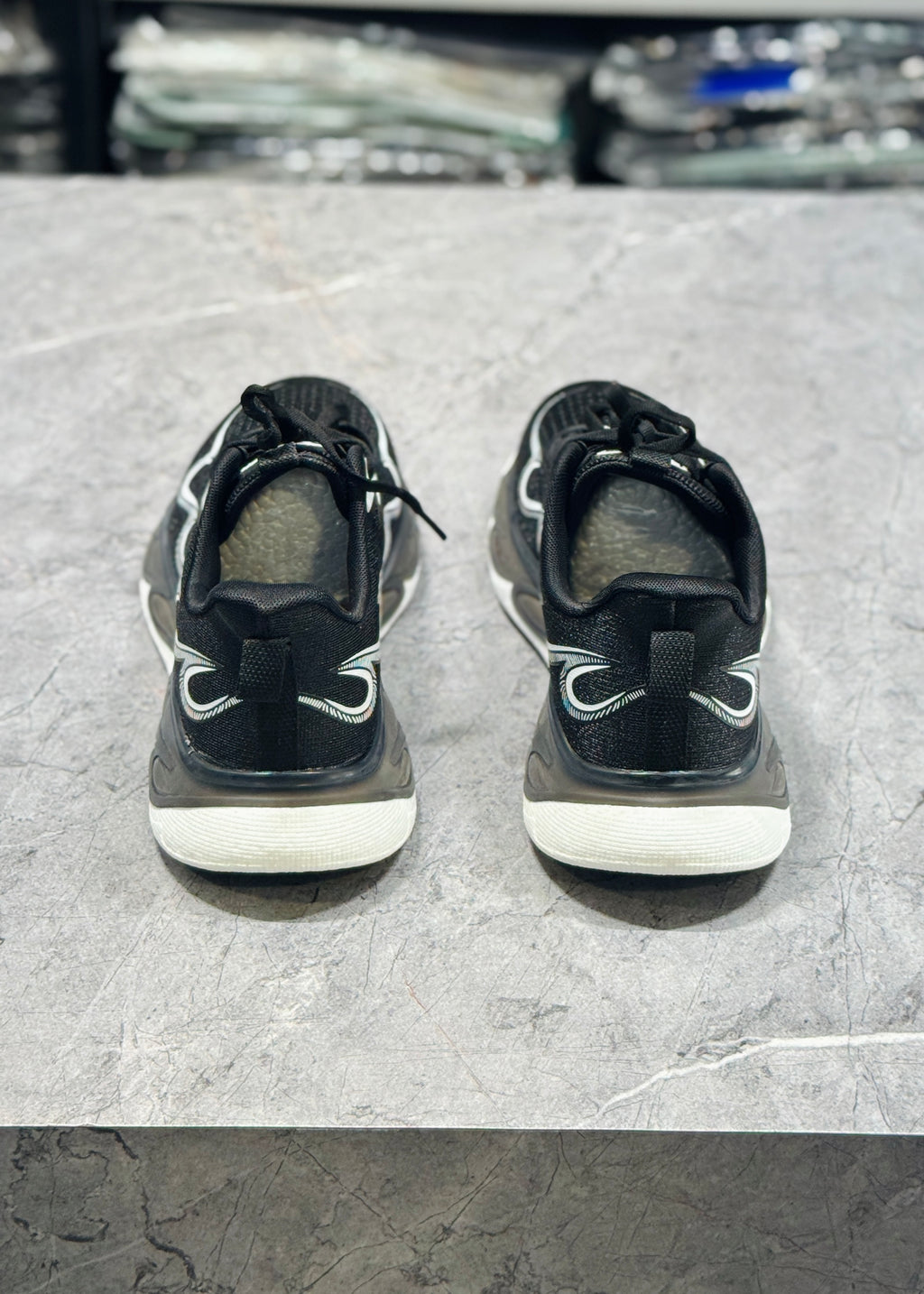 FA 8010 BLACK IMPOTED SPORTS SHOES