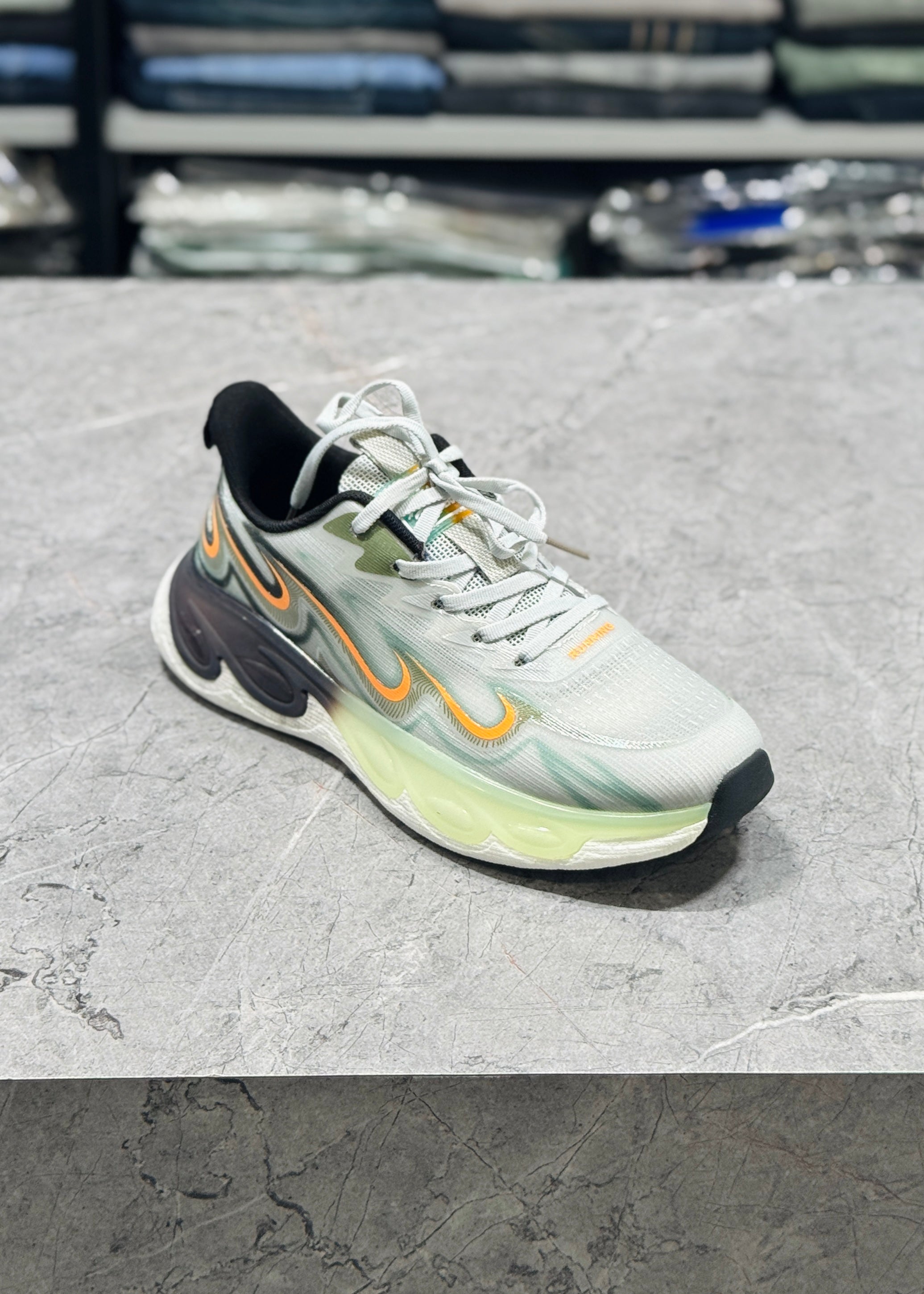 FA 8010 GREY GREEN IMPOTED SPORTS SHOES