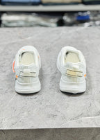 FA BA97 WHITE ORANGE SNEAKERS