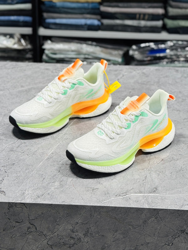 FA WK23002 WHITE GREEN ORANGE IMPOTED SHOES