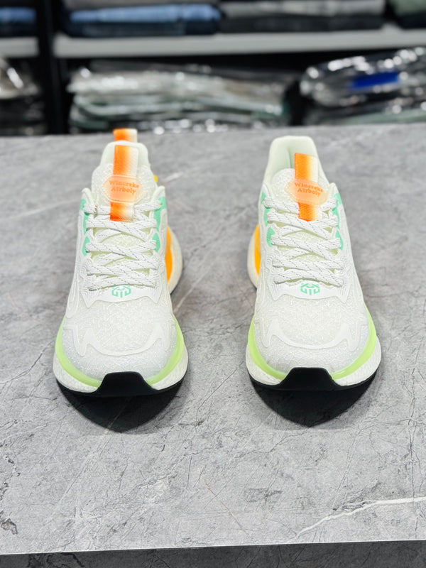 FA WK23002 WHITE GREEN ORANGE IMPOTED SHOES