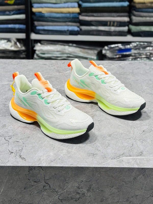FA WK23002 WHITE GREEN ORANGE IMPOTED SHOES