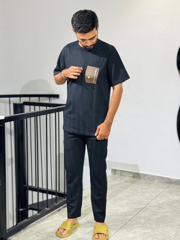 FY-1292D BLACK IMPOTED CORD SET