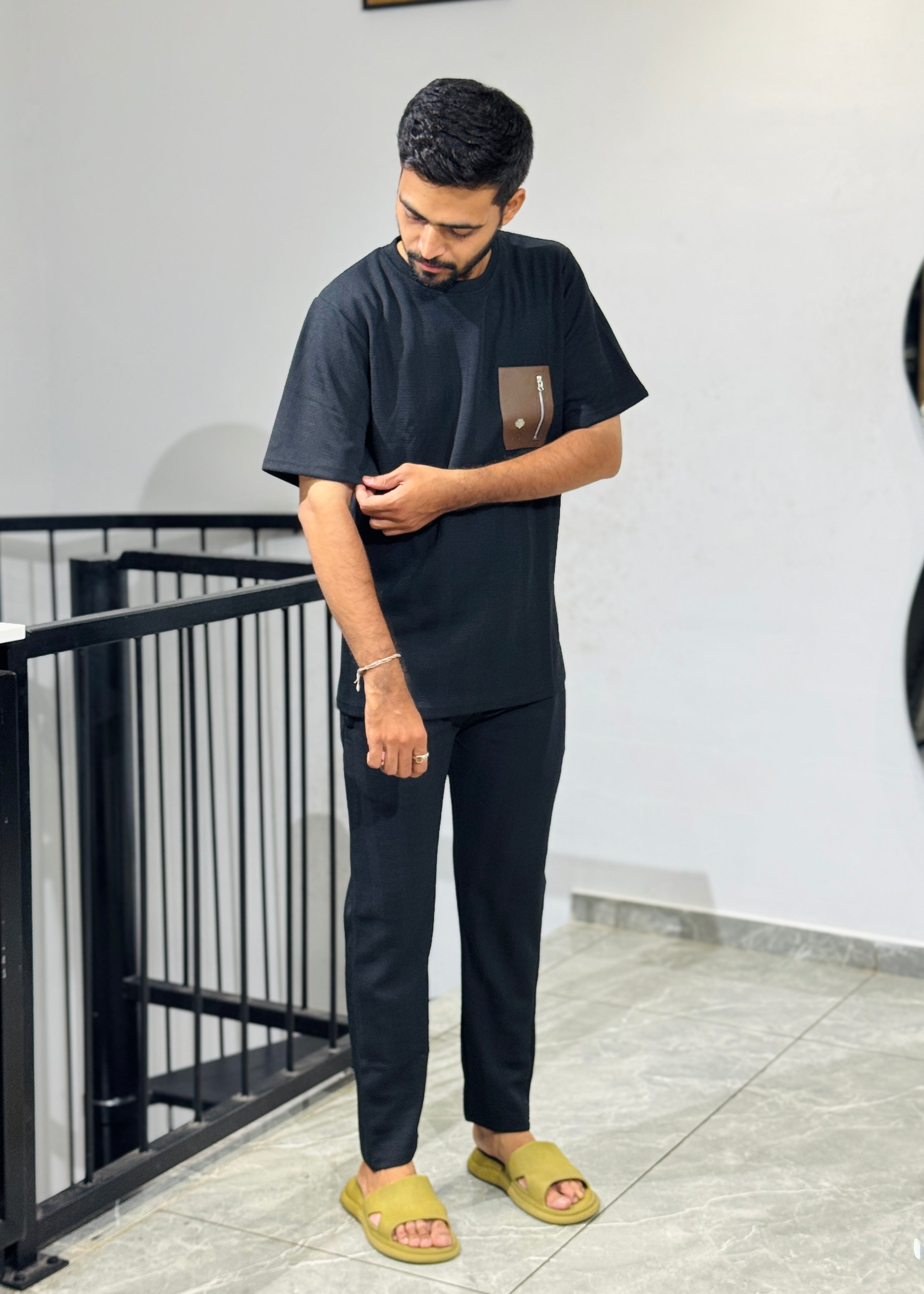 FY-1292D BLACK IMPOTED CORD SET