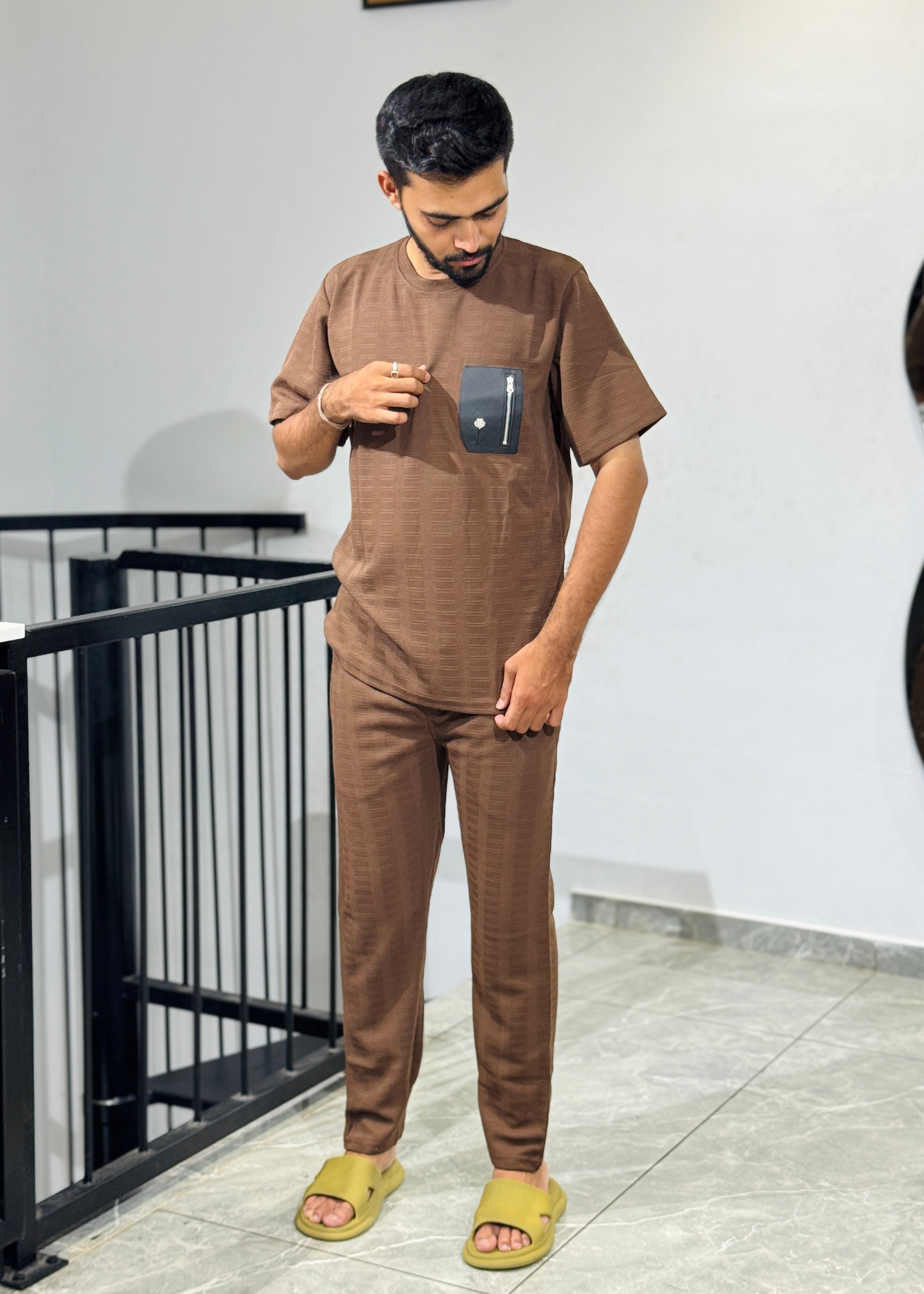 FY-1292D BROWN IMPOTED CORD SET