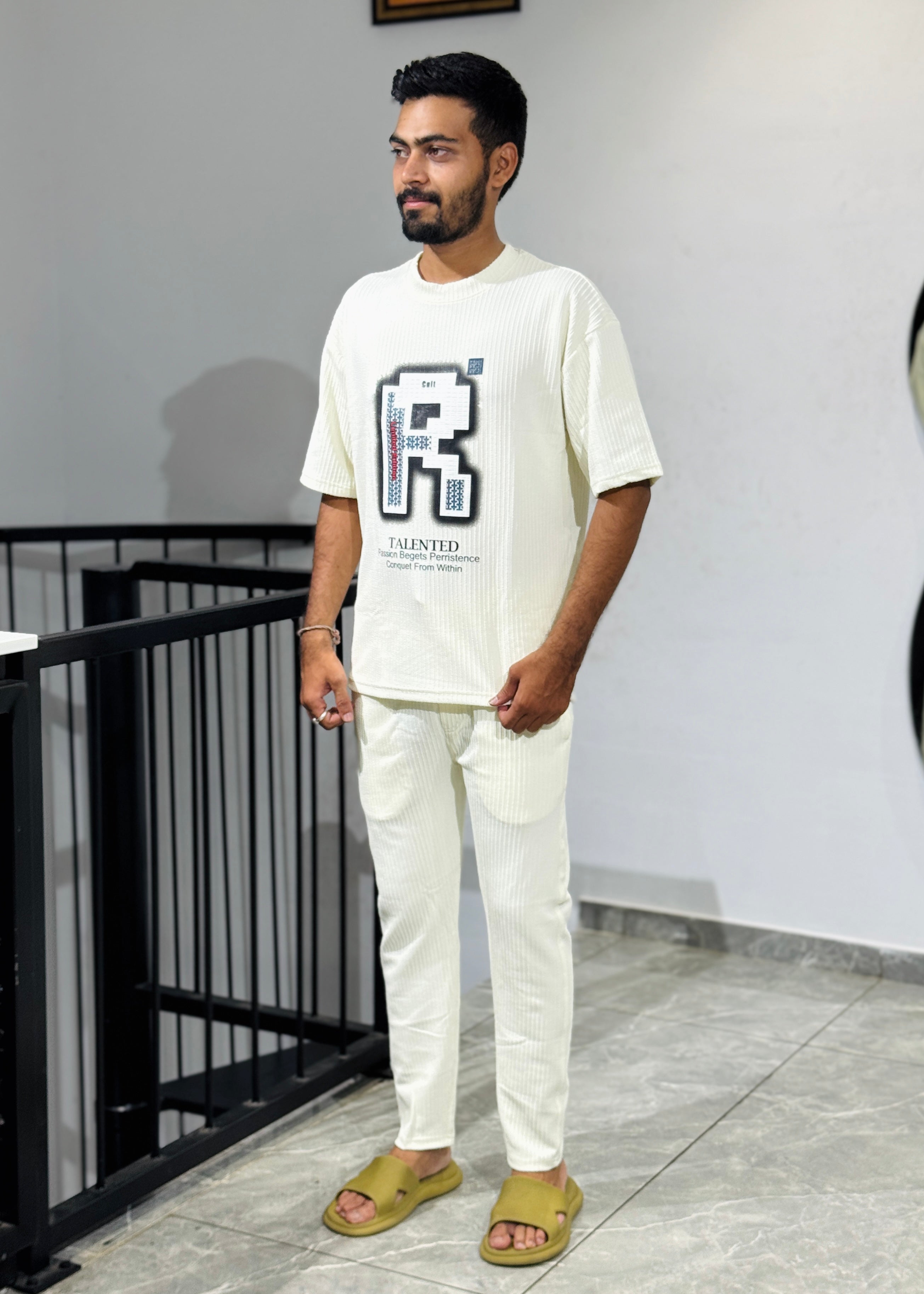 FY-886 OFF WHITE IMPOTED CORD SET