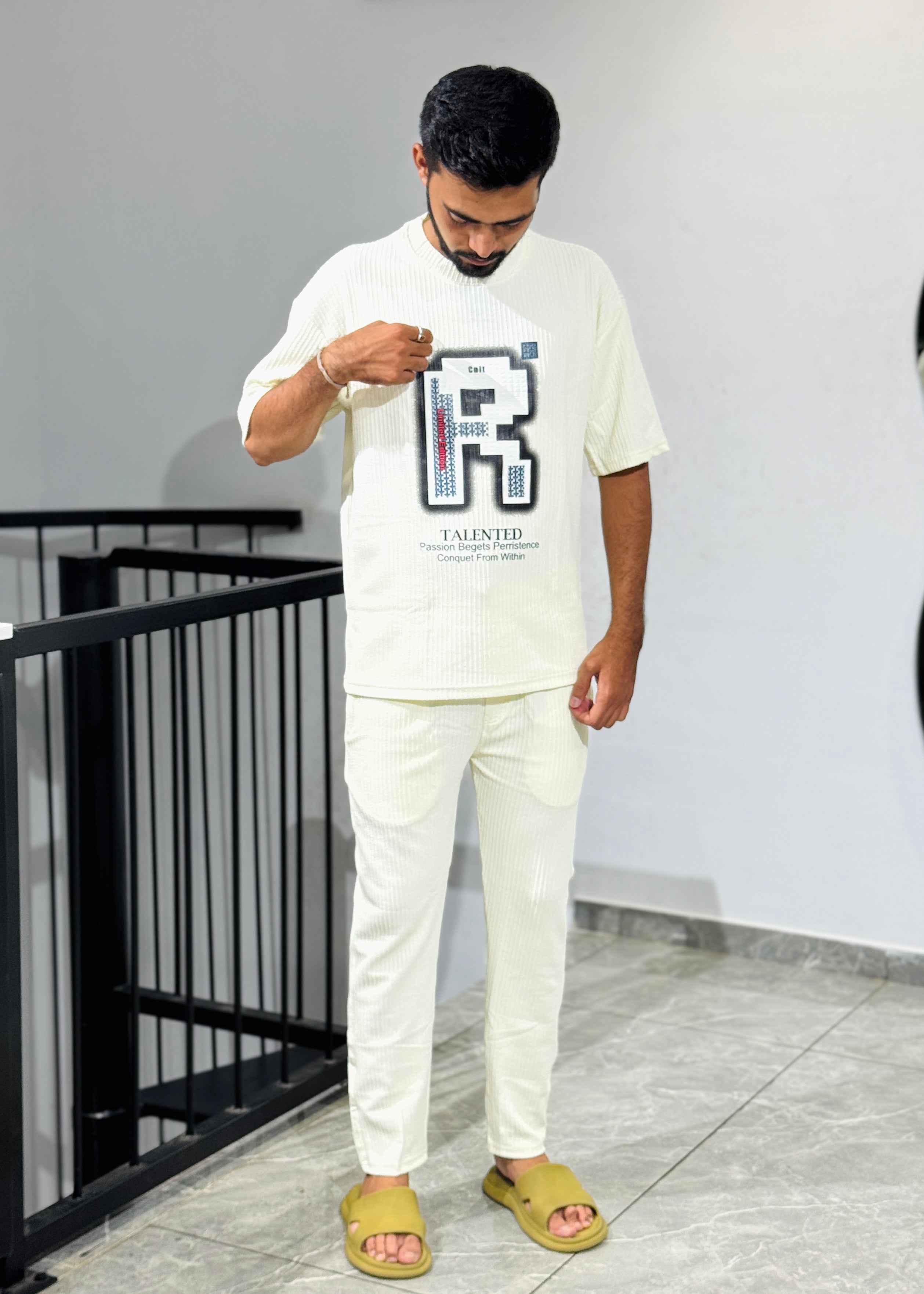 FY-886 OFF WHITE IMPOTED CORD SET