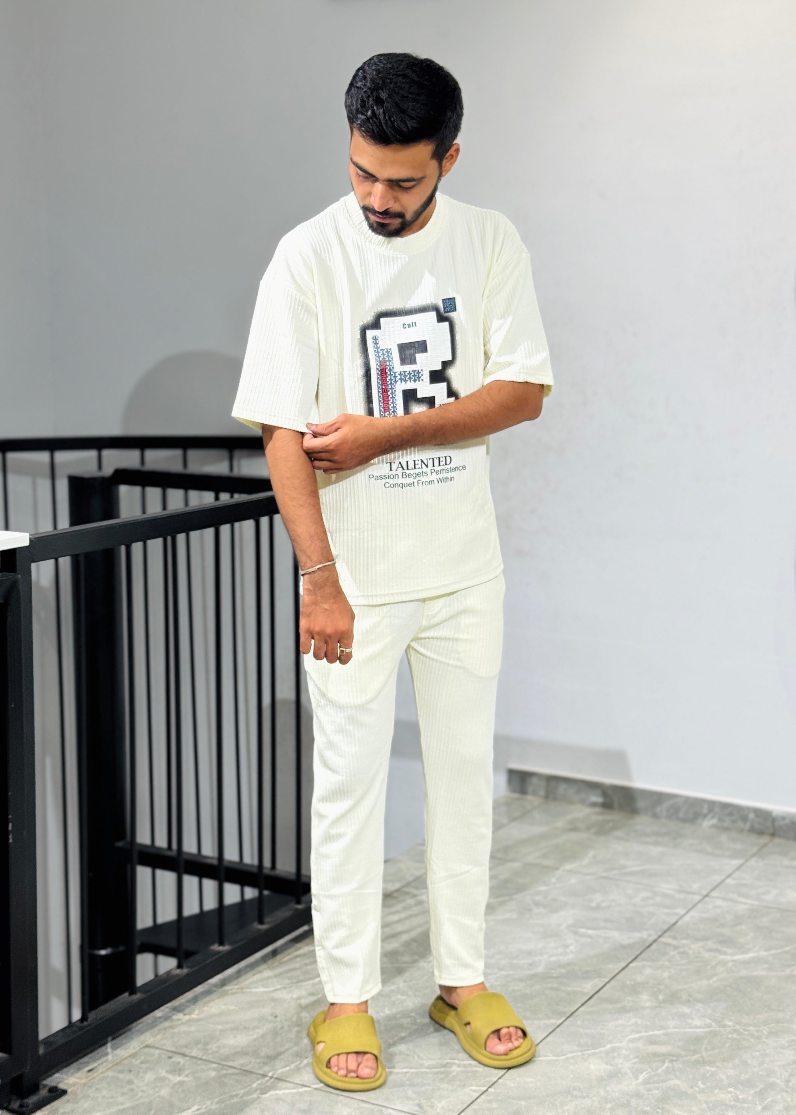 FY-886 OFF WHITE IMPOTED CORD SET