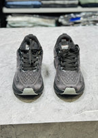 F&D 2222 D.GRY/BLK COMFORT SHOES