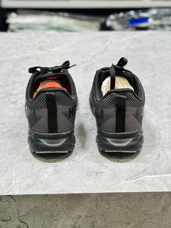 F&D 2222 D.GRY/BLK COMFORT SHOES