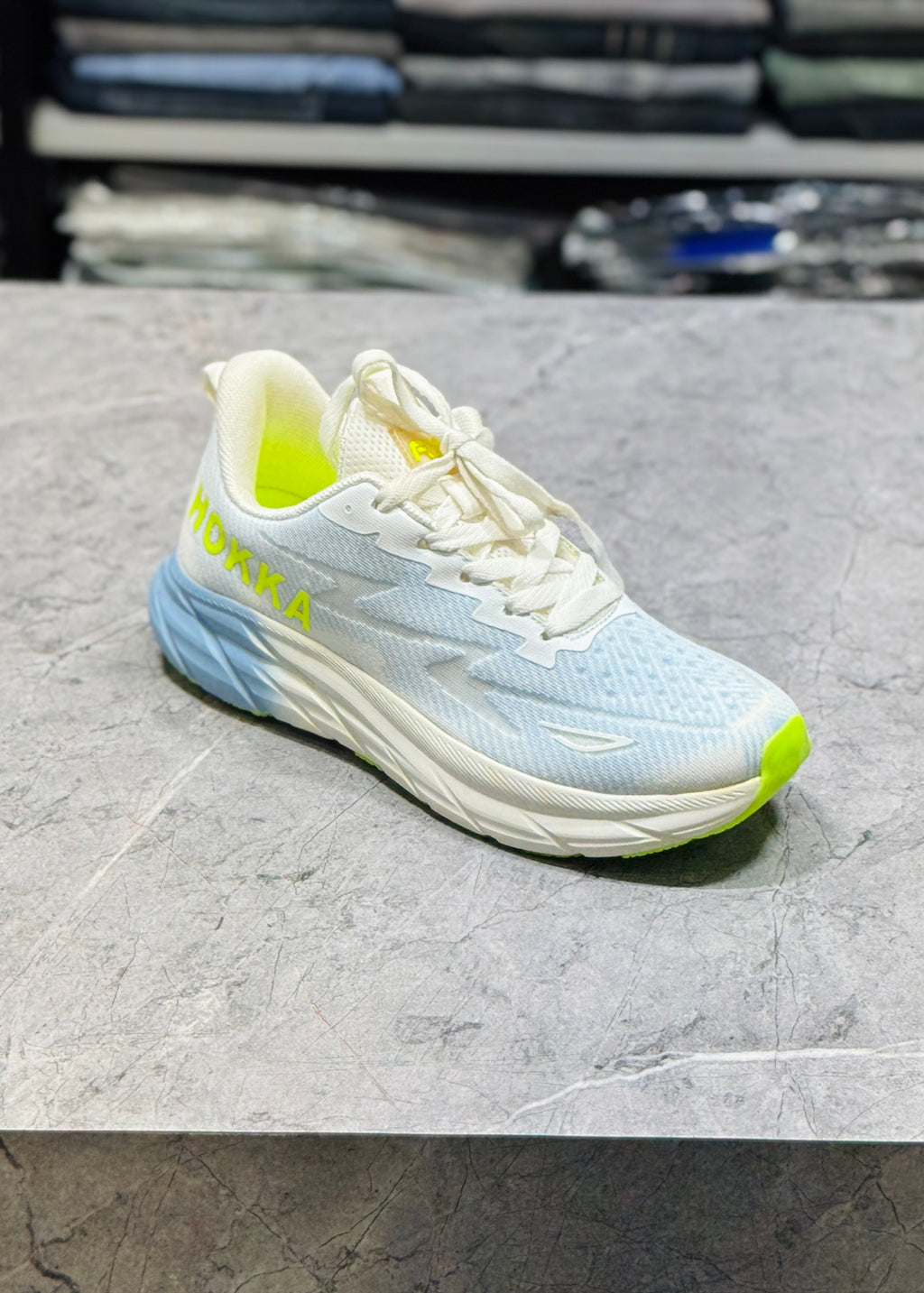 F&D 2222 WHT/ST.GREY/P.GRN COMFORT SHOES