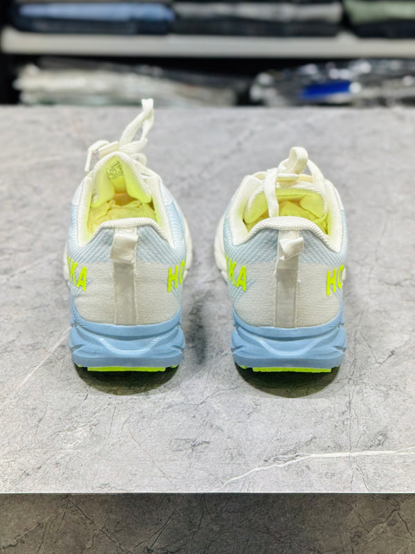 F&D 2222 WHT/ST.GREY/P.GRN COMFORT SHOES