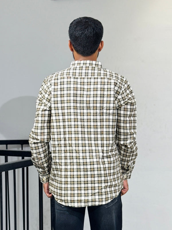 GNT-C1109 CLASSIC LOOK BROWN SHIRT