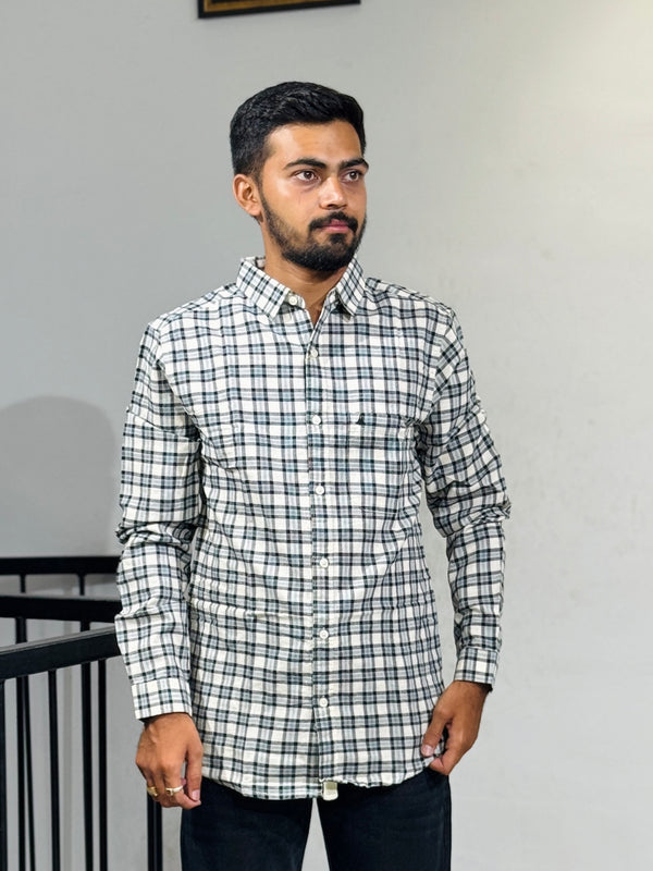 GNT-C1109 CLASSIC LOOK GREY SHIRT
