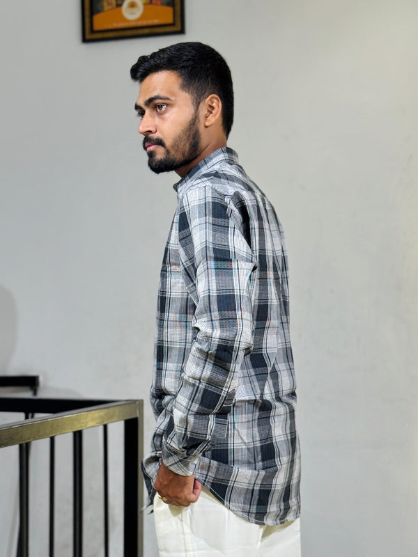 GLR-CH-2609 CLASSIC LOOK BLACK SHIRT