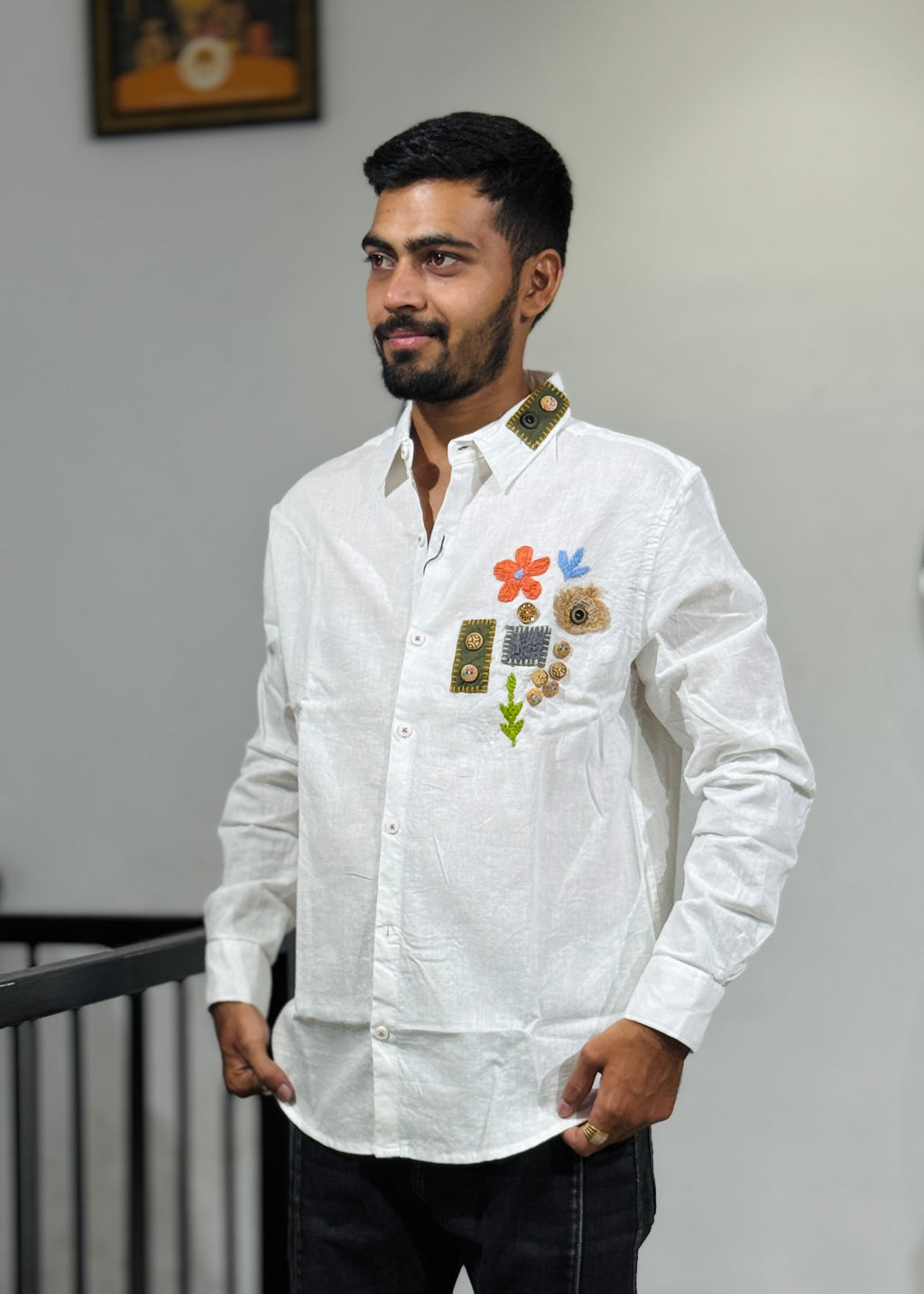 JW-26544 SHIRT EMBROIDERY