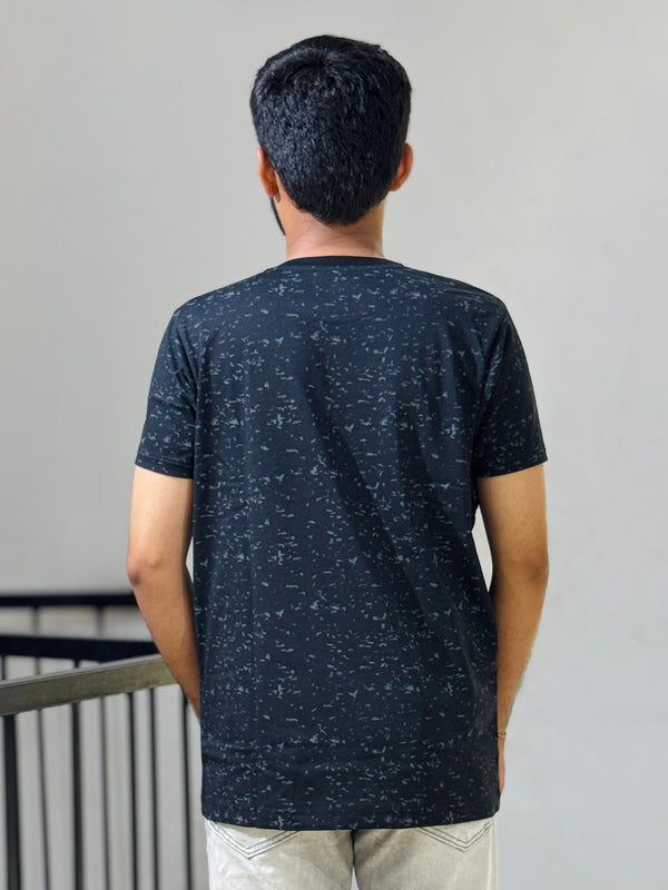 KUCH 26032 BLACK TSHIRT