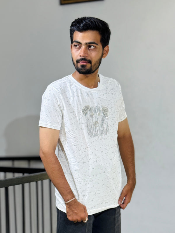 KUCH 26032 WHITE TSHIRT
