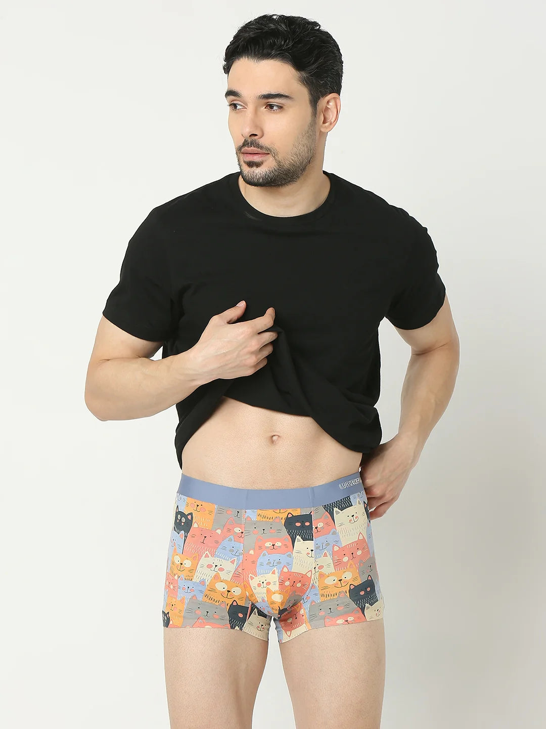 SPYKAR UNDERJEANS PTS102 REGULAR FIT ULTRASOFT PRINTED TRUNK