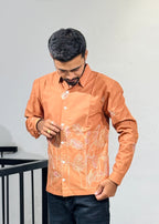 OB-748A SUNSET GLOW LILAN SHIRT