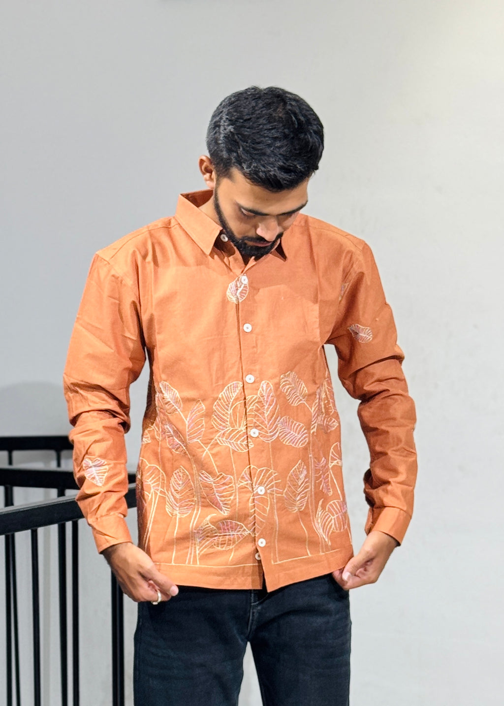 OB-748A SUNSET GLOW LILAN SHIRT
