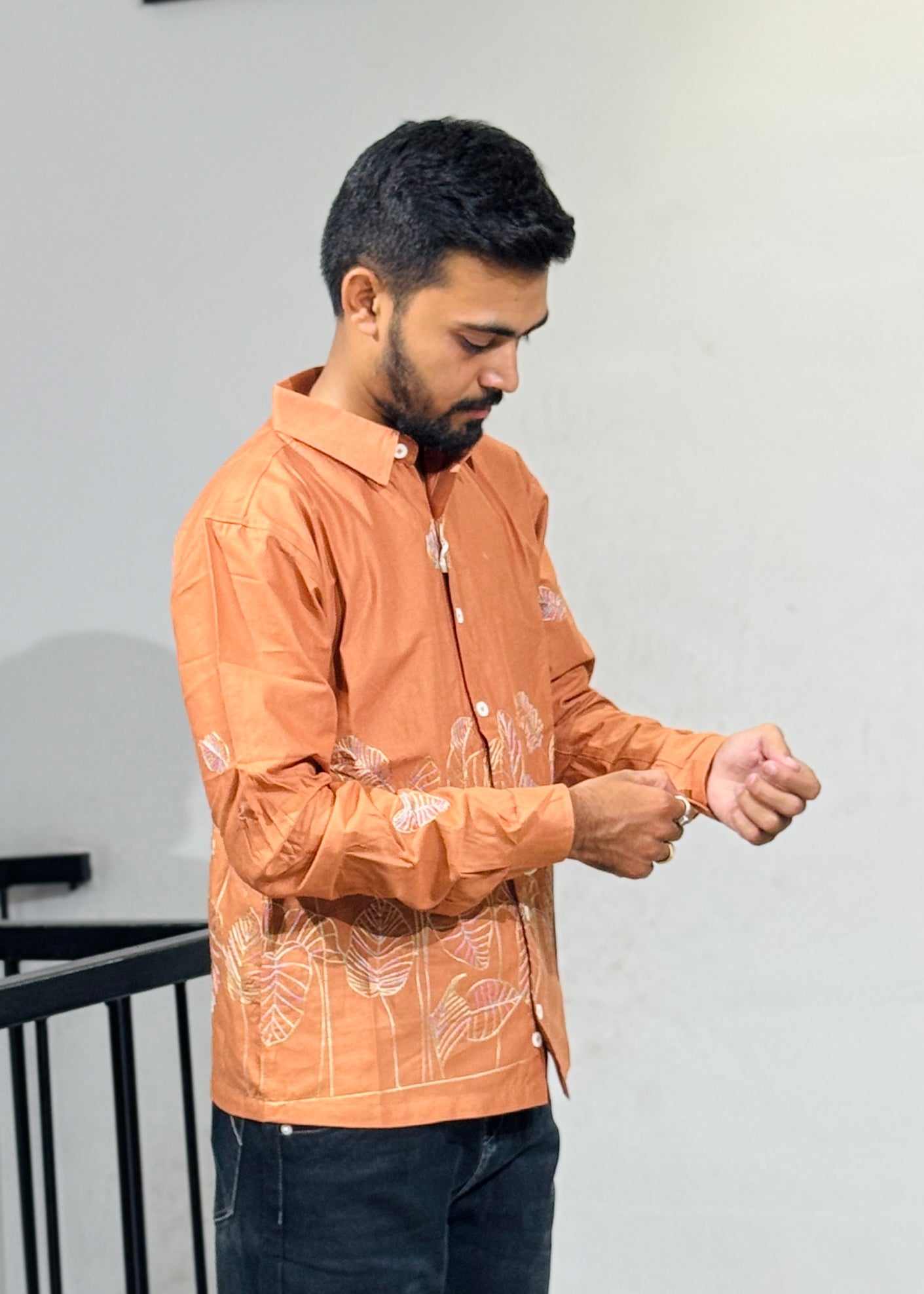 OB-748A SUNSET GLOW LILAN SHIRT