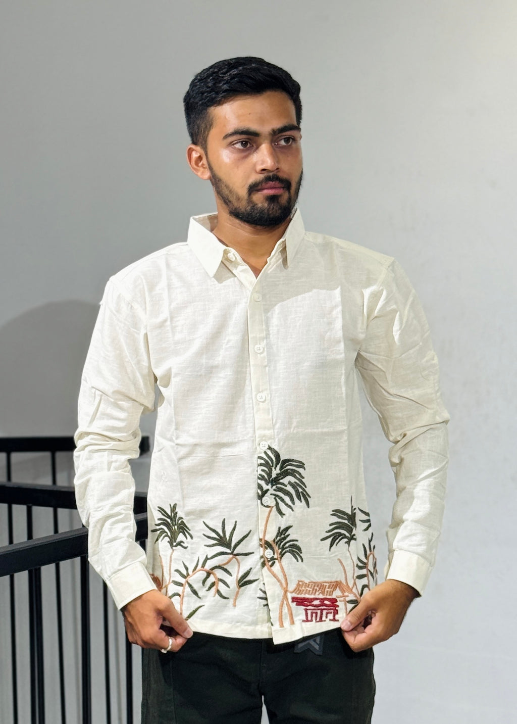 OB 748B Embroidery Shirts