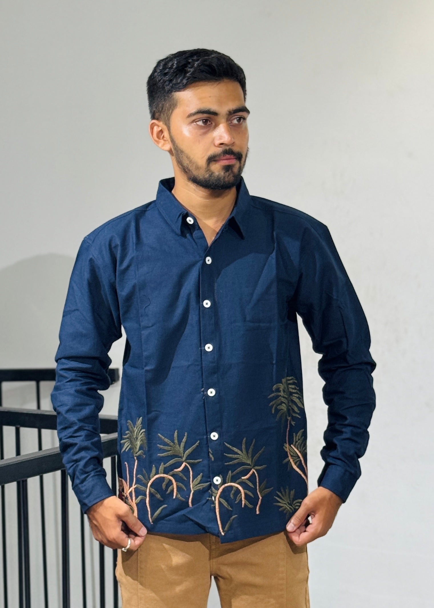 OB 748B Embroidery Shirts