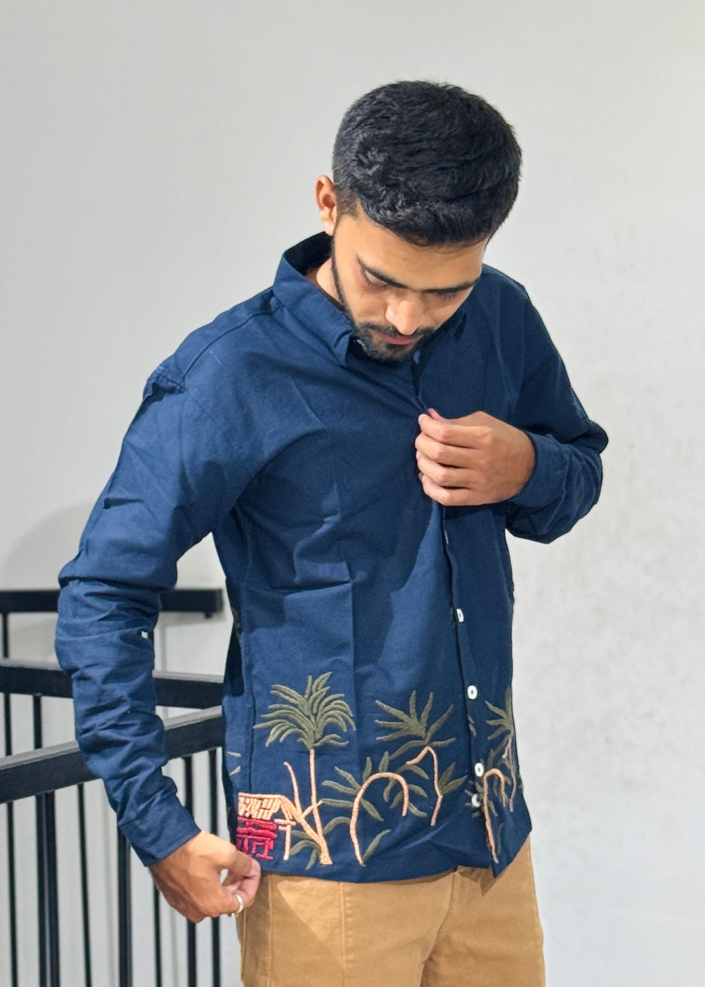 OB 748B Embroidery Shirts