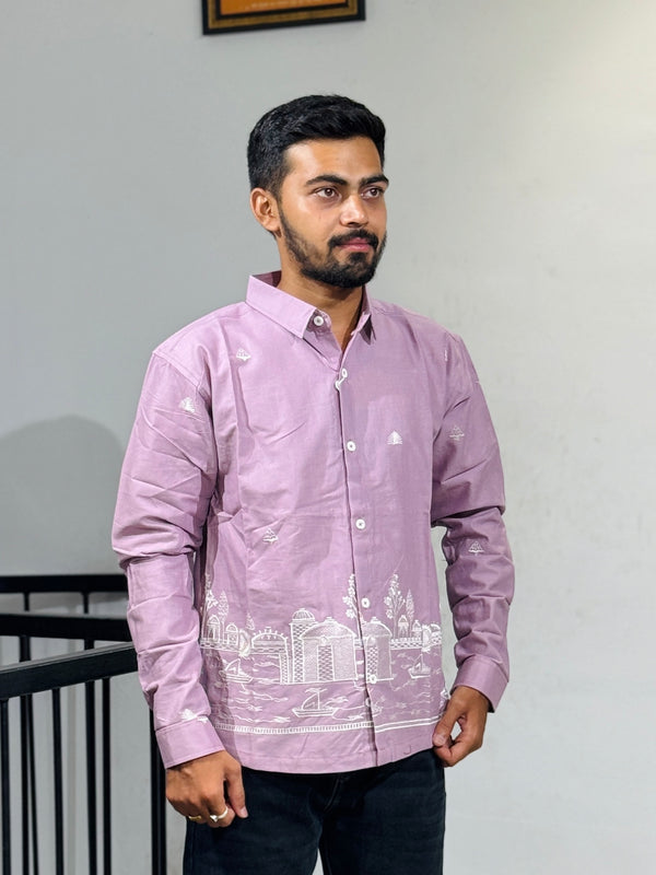 OB-749 PURPLE BREEZE LILAN  SHIRT