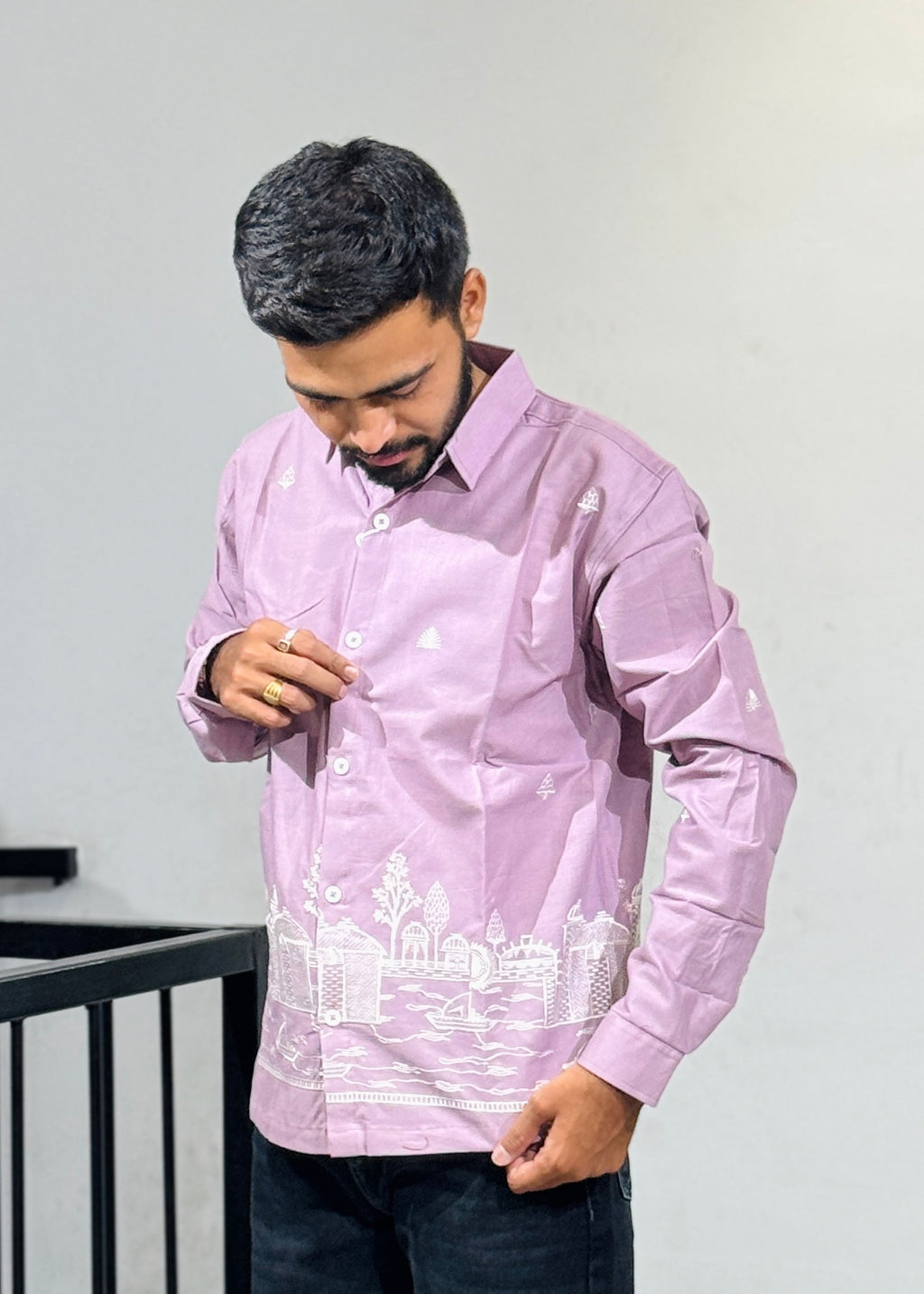 OB-749 BREEZE LILAN  SHIRT