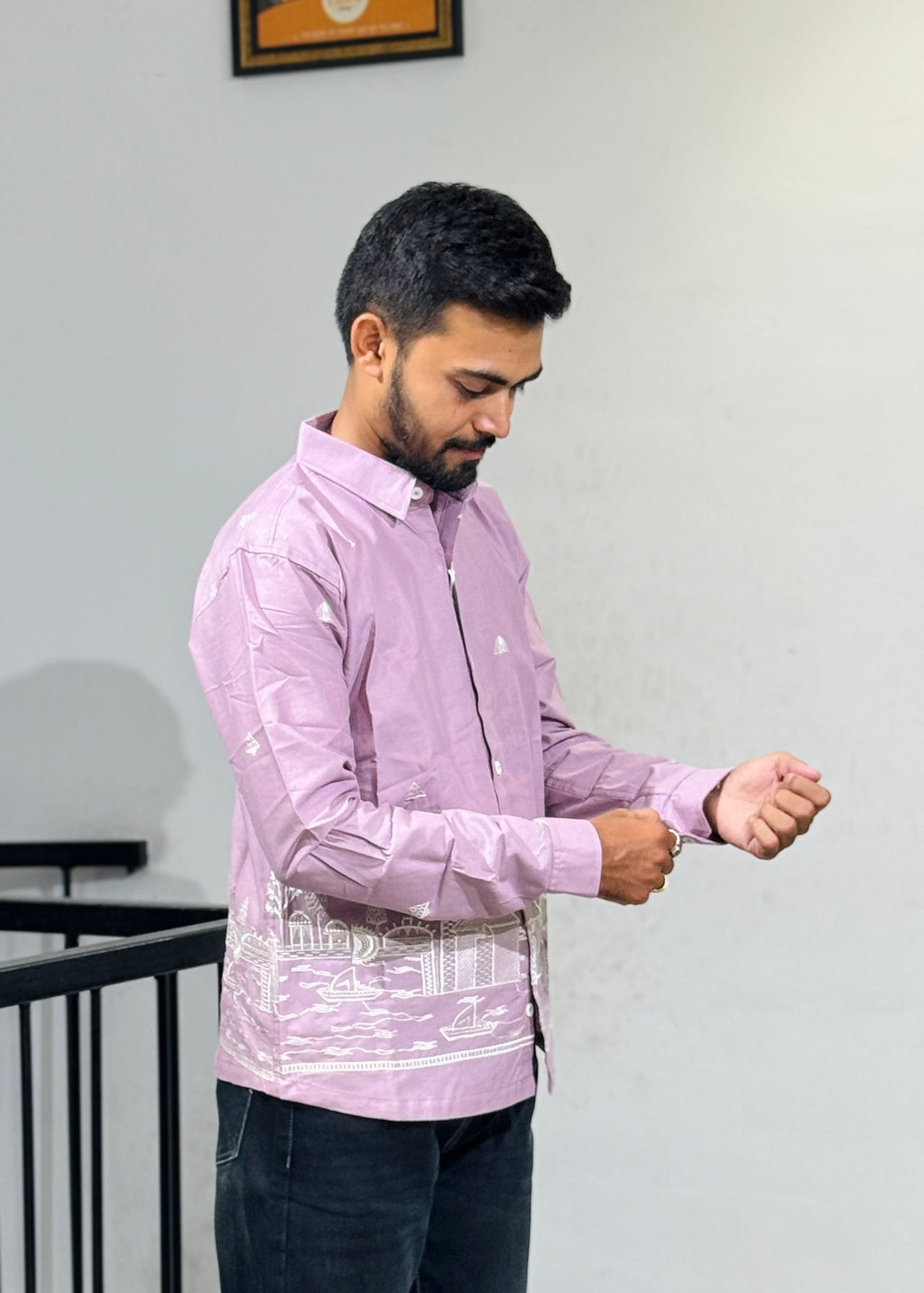 OB-749 BREEZE LILAN  SHIRT