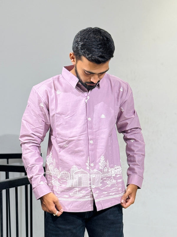 OB-749 PURPLE BREEZE LILAN  SHIRT