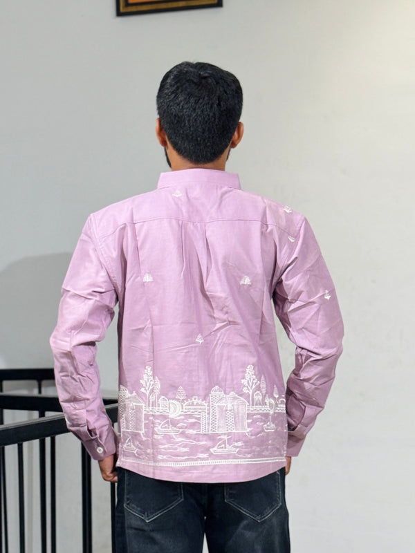 OB-749 PURPLE BREEZE LILAN  SHIRT