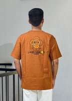 ORC 001 Rust Oversized Down Shoulder T-Shirt