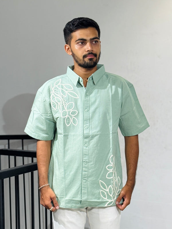 RE-08 Pista Embroidery Shirts