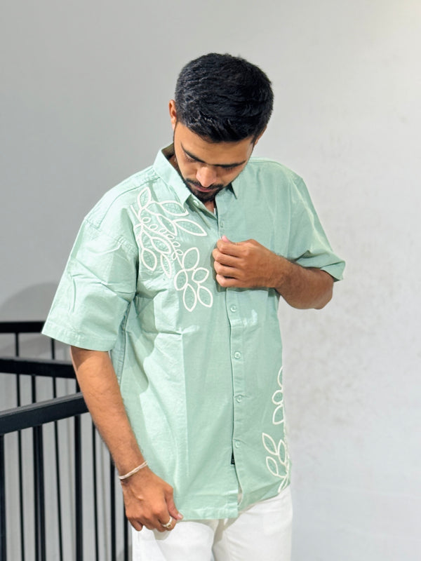 RE-08 Pista Embroidery Shirts
