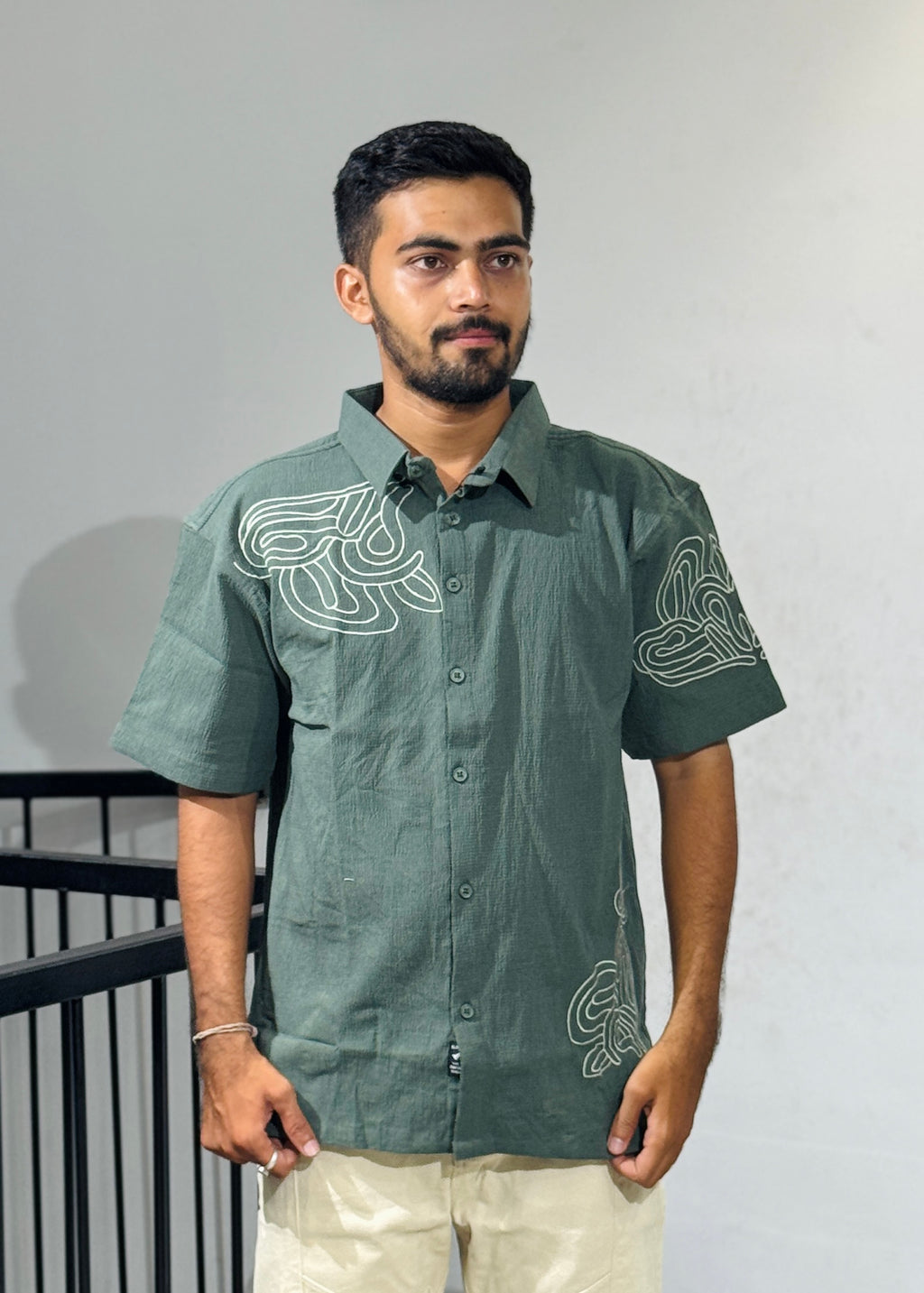 RE-39881 Embroidery Shirts