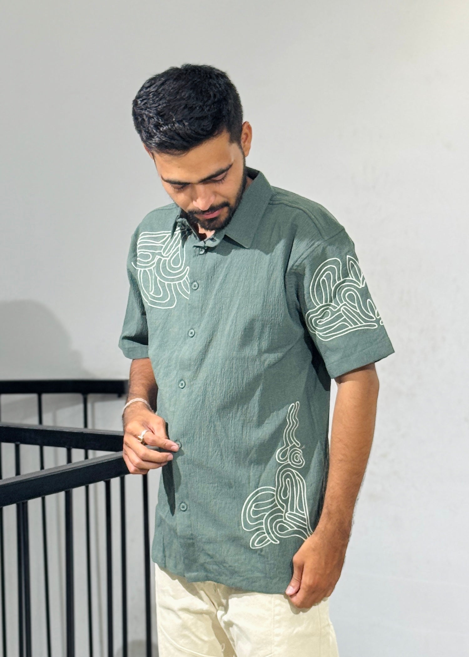 RE-39881 Embroidery Shirts