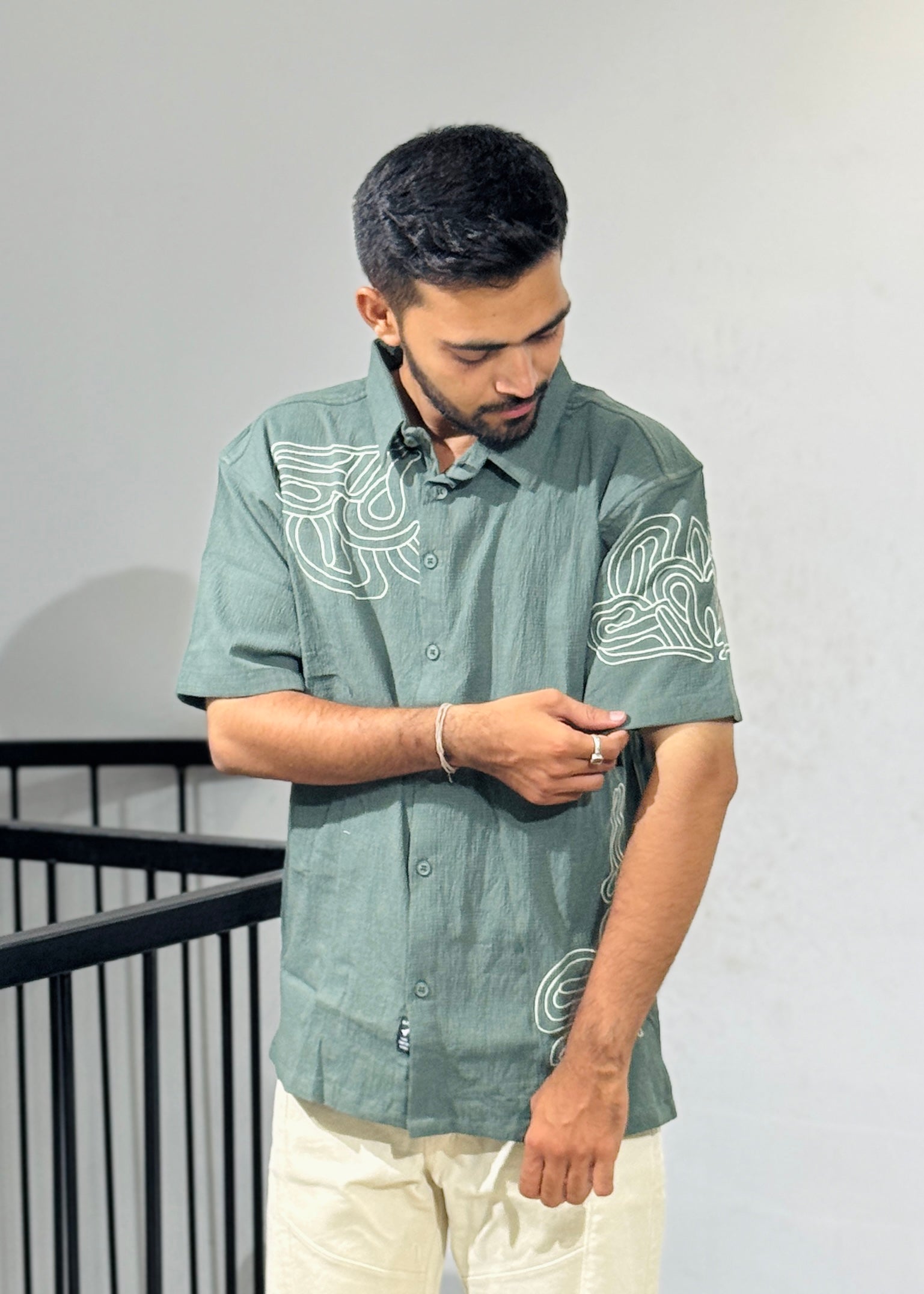 RE-39881 Embroidery Shirts