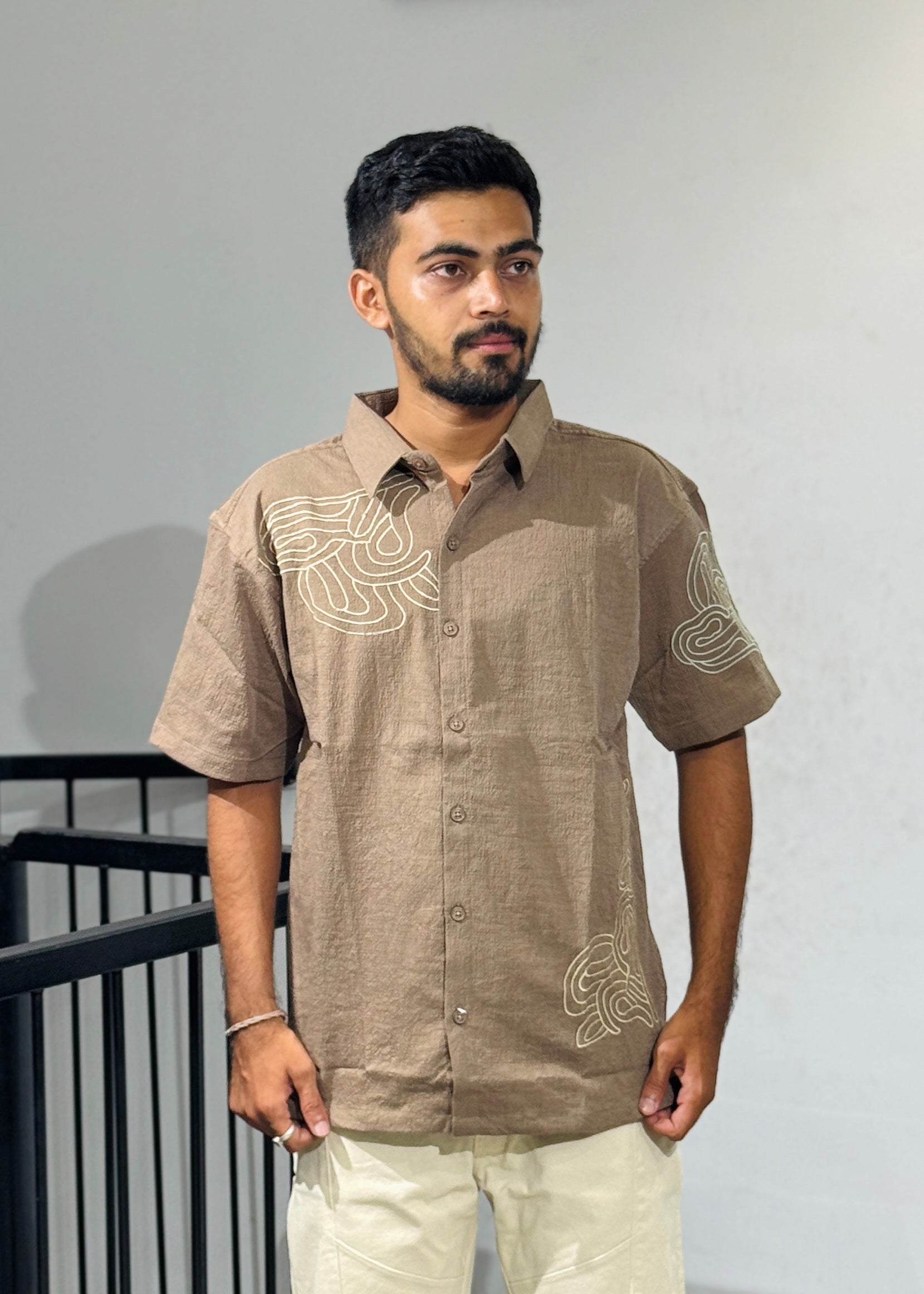 RE-39881 Embroidery Shirts