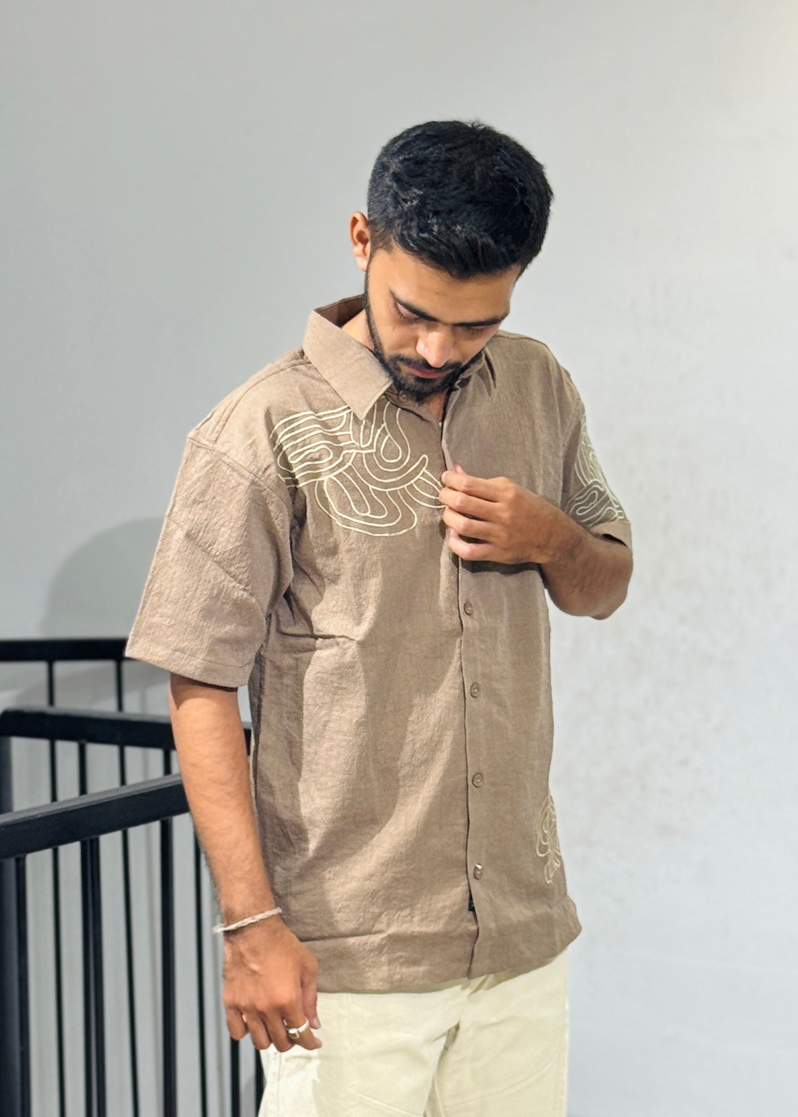 RE-39881 Embroidery Shirts
