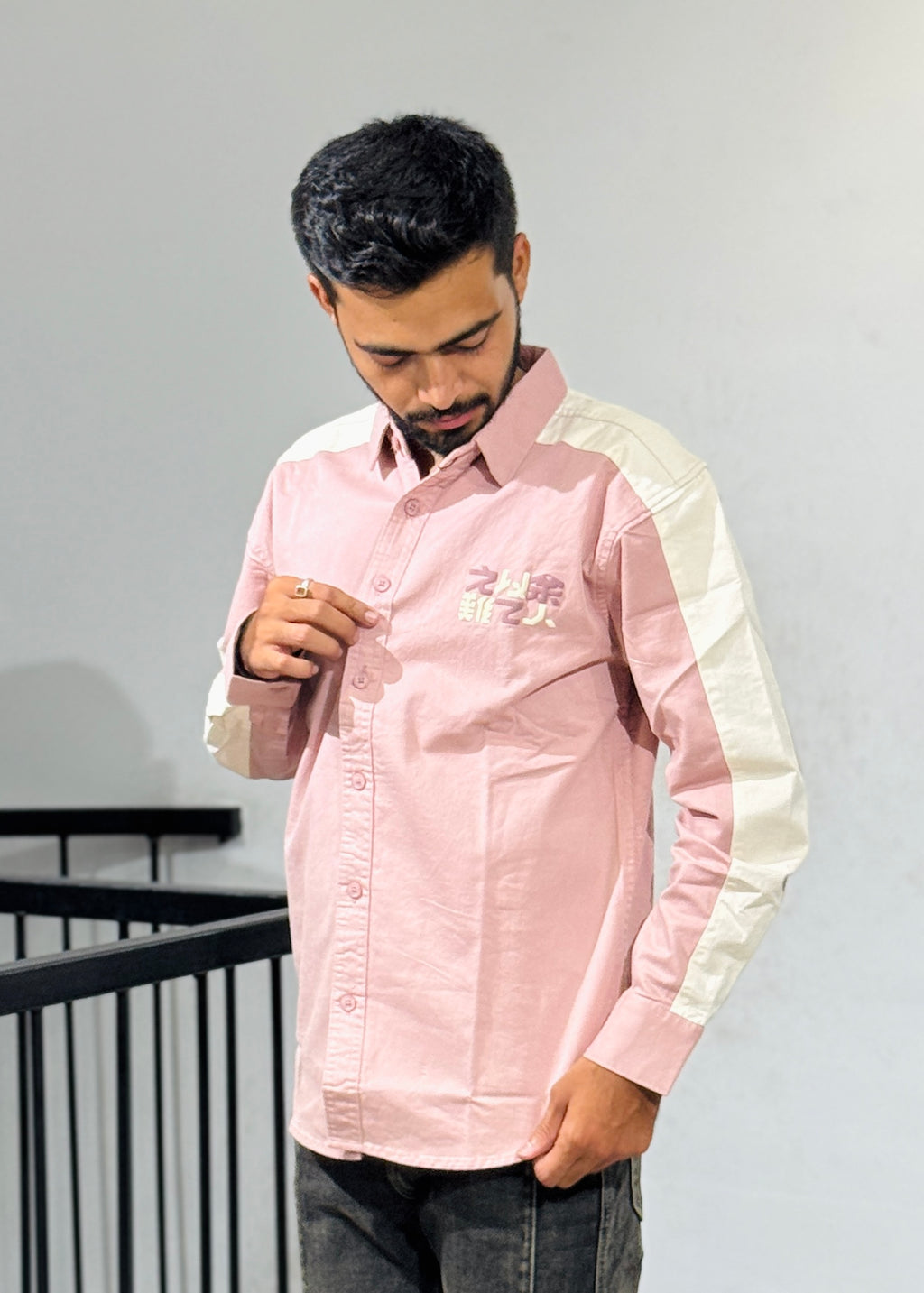 RE-8575 LITE PINK SURGERY SHIRT