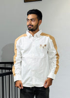 RE-8575 WHITE SURGERY SHIRT