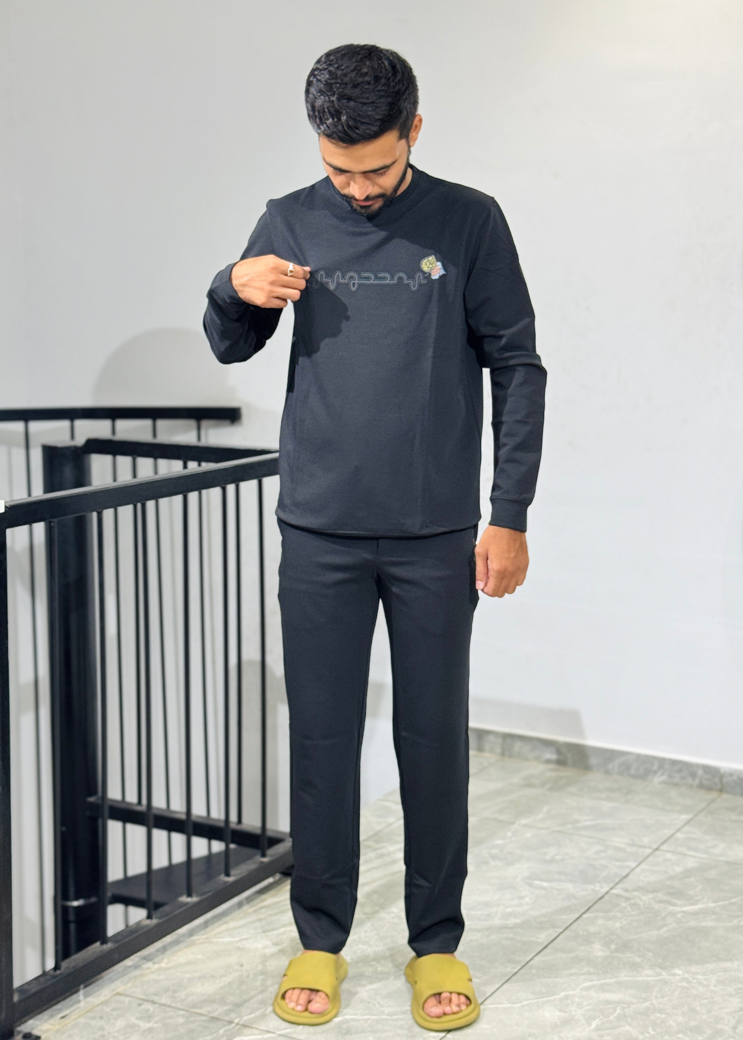 RF-905 BLACK IMPOTED CORD SET FULL SLEEVE