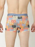 SPYKAR UNDERJEANS PTS102 REGULAR FIT ULTRASOFT PRINTED TRUNK